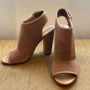 ALDO heeled open toe booties